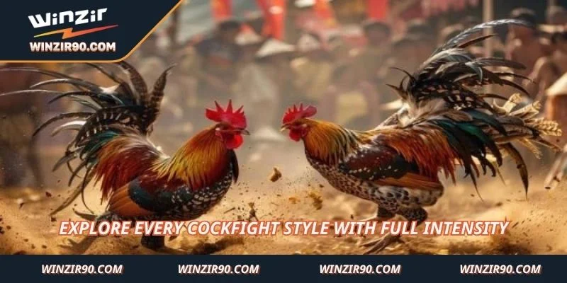 Cockfight styles in Live Sabong