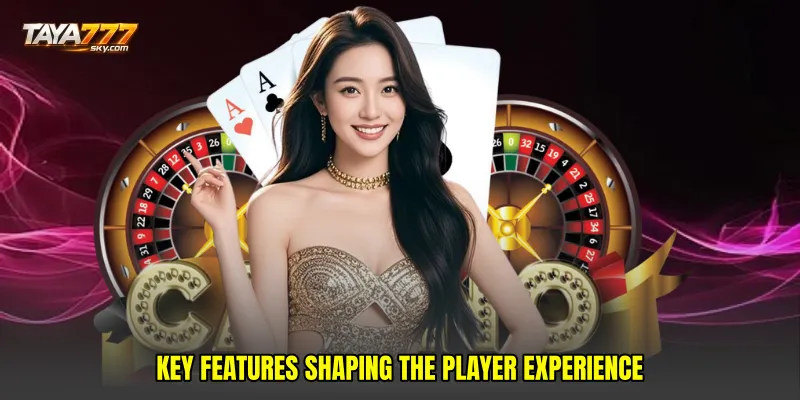 Key features shaping the player experience