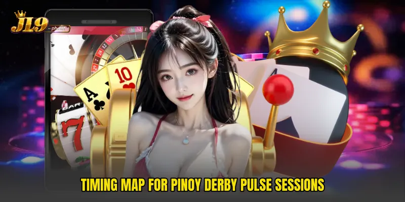 Timing map for Pinoy Derby Pulse sessions